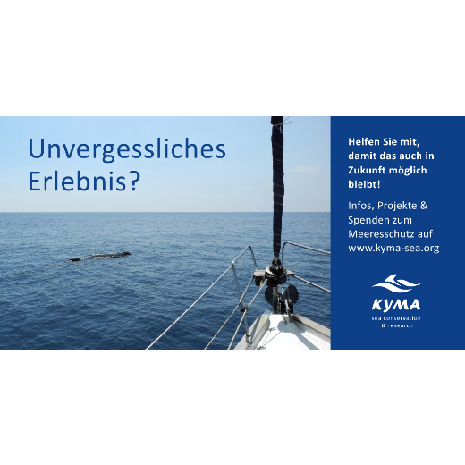 Füllerinserate KYMA sea conservation & research