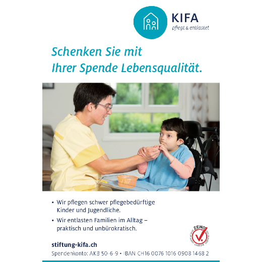Füllerinserate Stiftung Kifa Schweiz 3