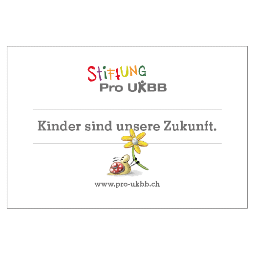 Füllerinserate Stiftung Pro UKBB