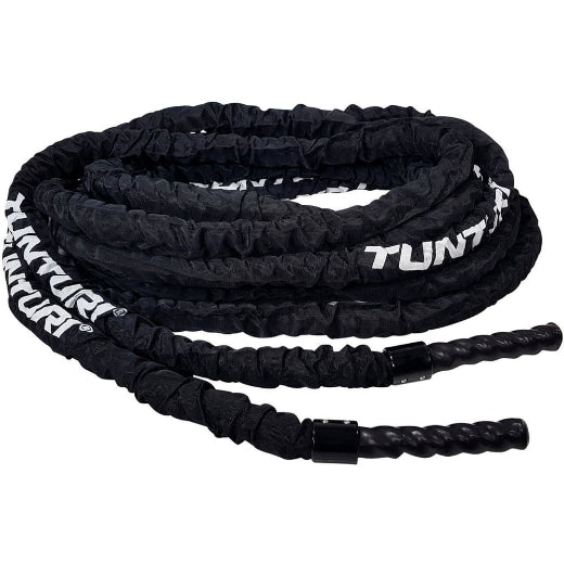 VERGEBEN Tunturi Pro Battle Rope 15 m Cross Training Seil Schwarz